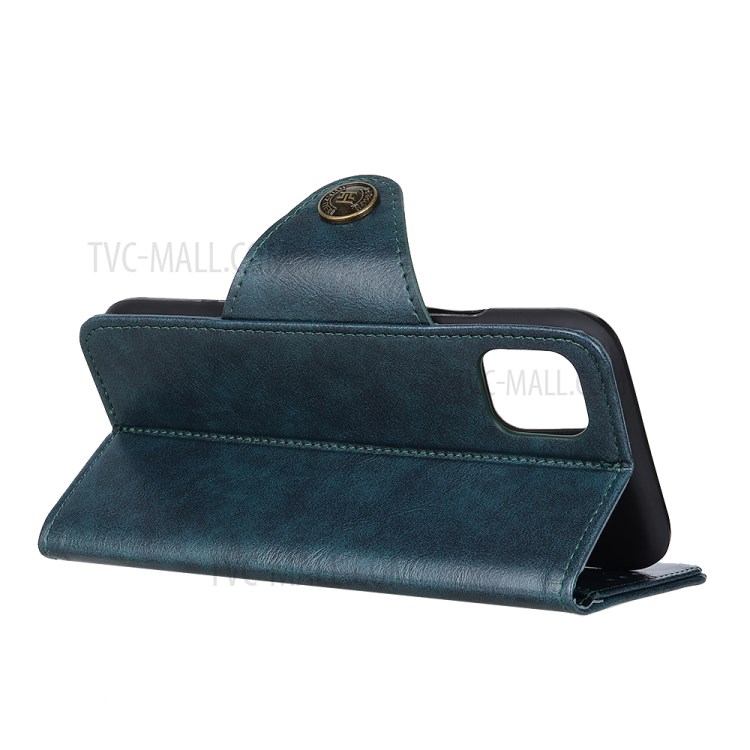 Stand Wallet Phone Case for Samsung Galaxy A71 - Blue-6