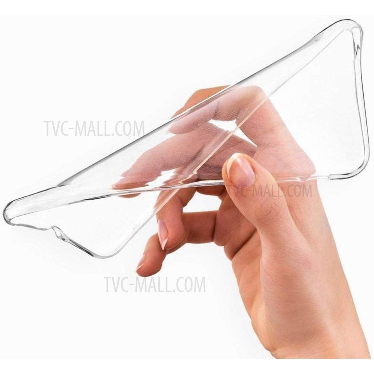 Clear TPU Cover + 0.3mm Tempered Glass Screen Protective Film for Samsung Galaxy A51-2