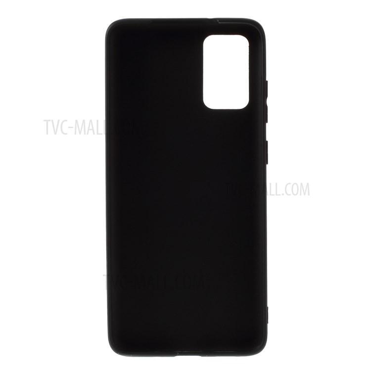 Matte TPU Mobile Phone Case for Samsung Galaxy S20 Plus - Black-3