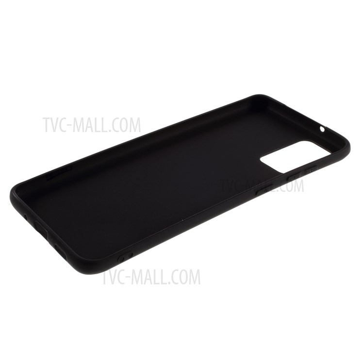 Matte TPU Mobile Phone Case for Samsung Galaxy S20 Plus - Black-7