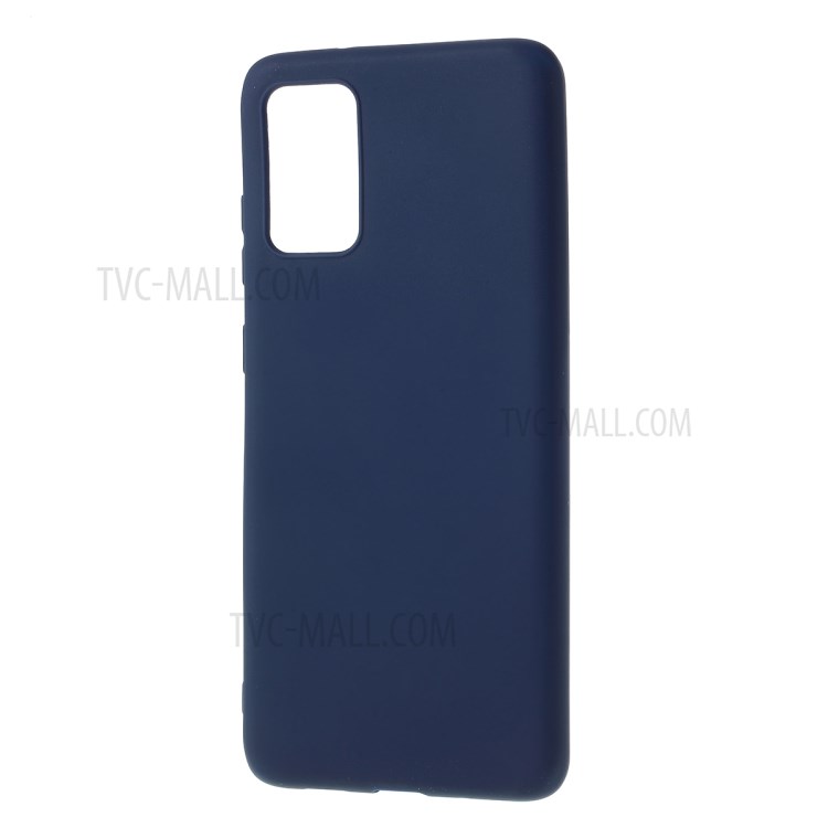 Matte TPU Mobile Phone Case for Samsung Galaxy S20 Plus - Dark Blue-2