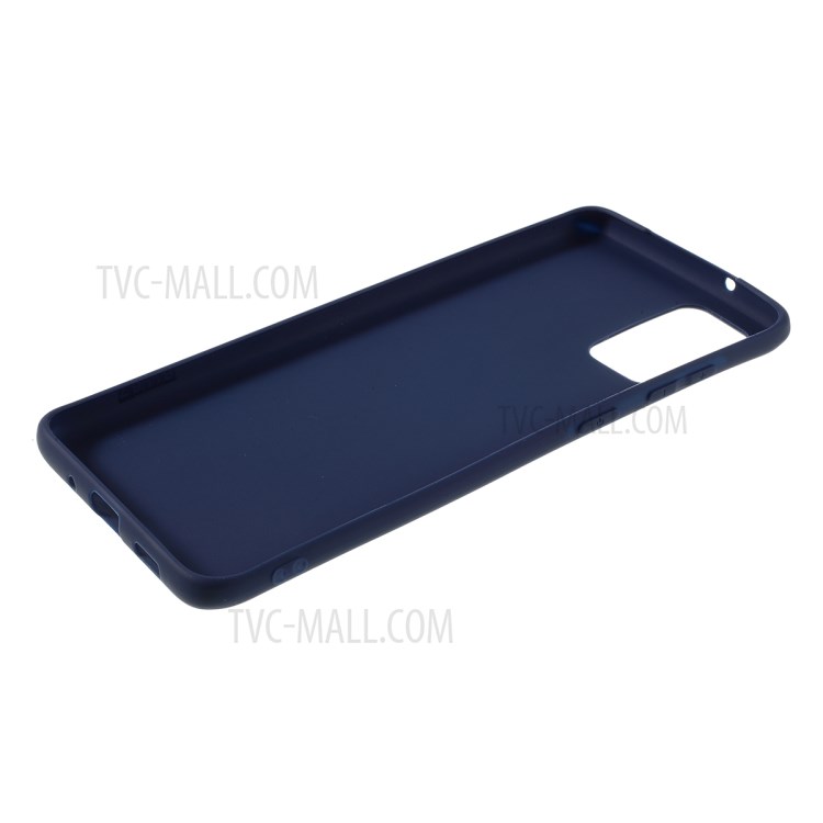 Matte TPU Mobile Phone Case for Samsung Galaxy S20 Plus - Dark Blue-5