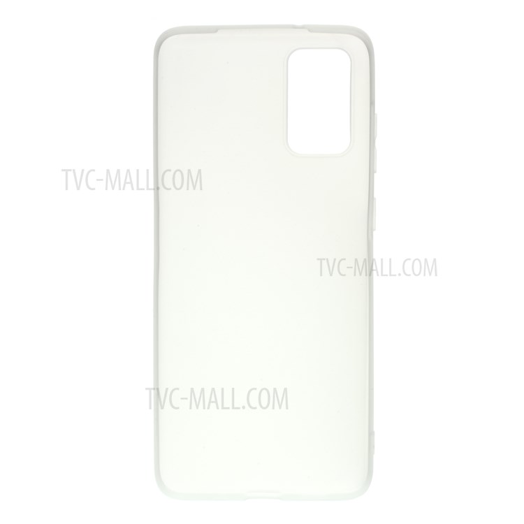 Matte TPU Mobile Phone Case for Samsung Galaxy S20 Plus - Transparent-3