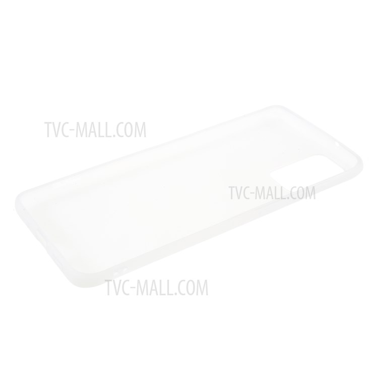 Matte TPU Mobile Phone Case for Samsung Galaxy S20 Plus - Transparent-5
