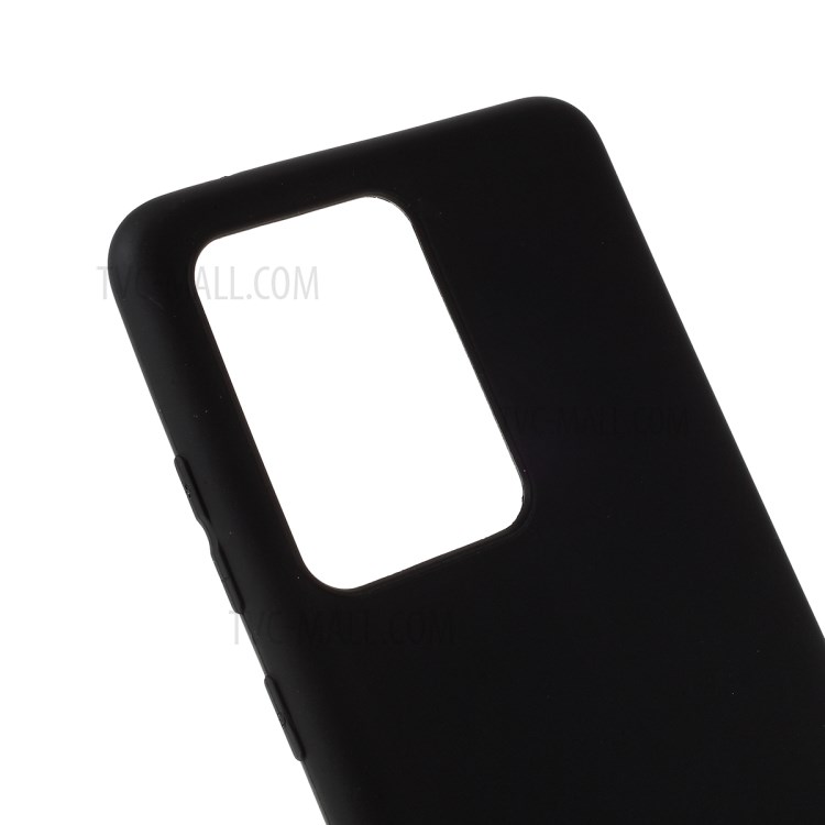 Matte TPU Mobile Phone Case for Samsung Galaxy S20 Ultra - Black-4