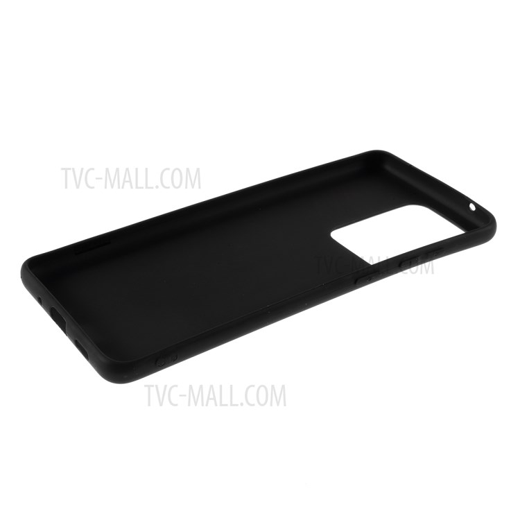 Matte TPU Mobile Phone Case for Samsung Galaxy S20 Ultra - Black-6
