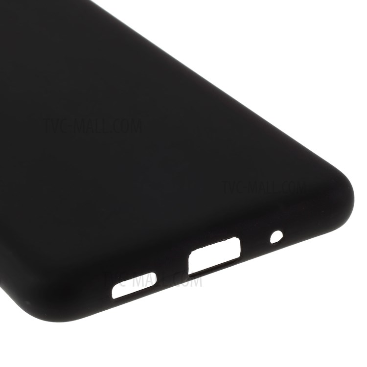 Matte TPU Mobile Phone Case for Samsung Galaxy S20 Ultra - Black-7