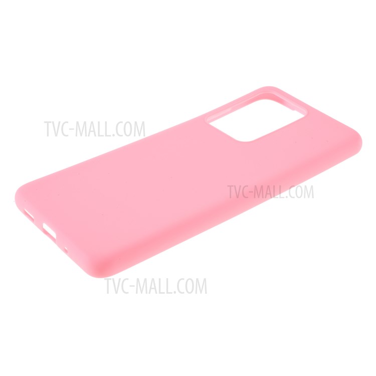 Matte TPU Mobile Phone Case for Samsung Galaxy S20 Ultra - Pink-4