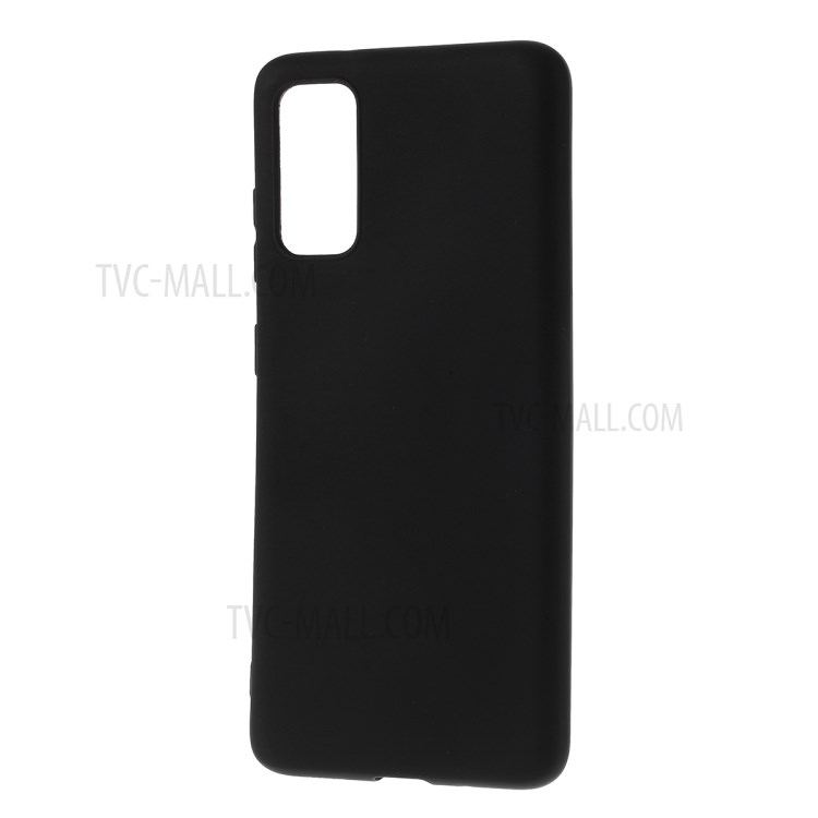 Matte TPU Mobile Phone Case for Samsung Galaxy S20 - Black-2