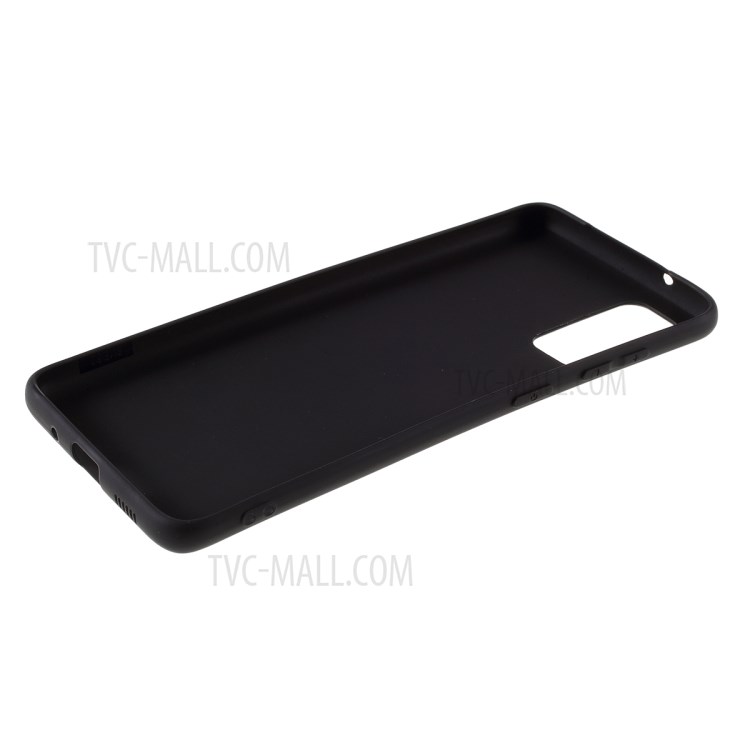 Matte TPU Mobile Phone Case for Samsung Galaxy S20 - Black-6