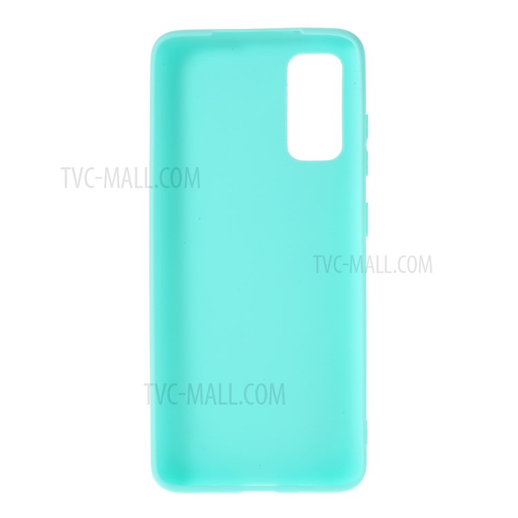 Matte TPU Mobile Phone Case for Samsung Galaxy S20 - Baby Blue-3