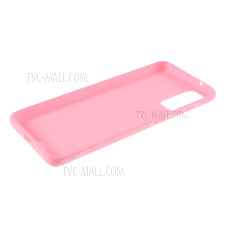 Matte TPU Mobile Phone Case for Samsung Galaxy S20 - Pink-5
