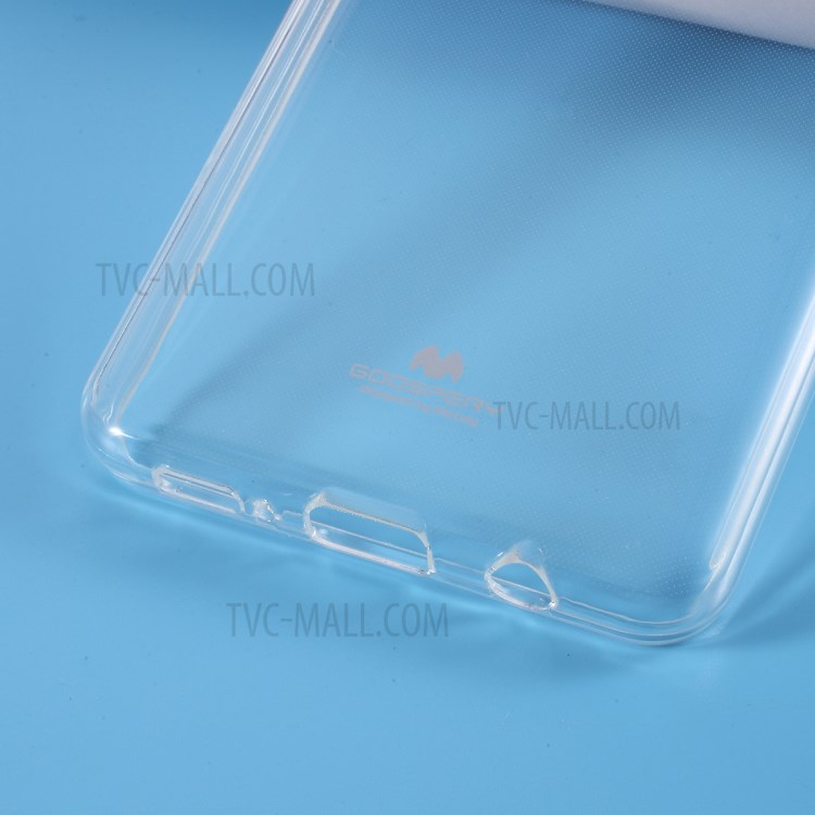 MERCURY GOOSPERY Glitter Powder TPU Cover for Samsung Galaxy A51 - Transparent-3