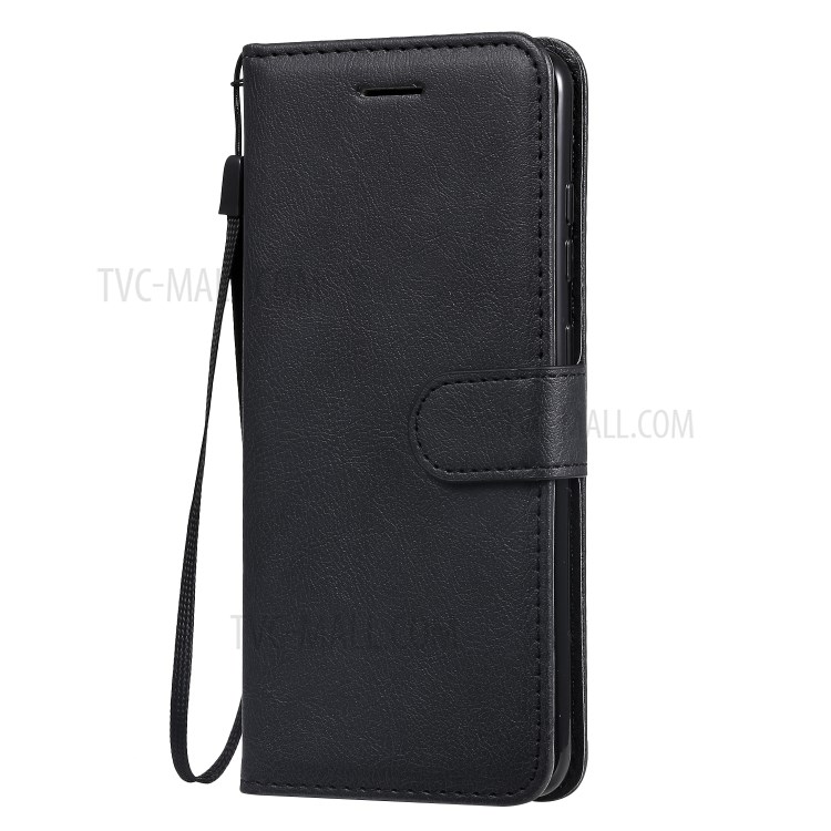 Cell Phone Protection Case with Wallet Leather for Samsung Galaxy S20 - Black-4