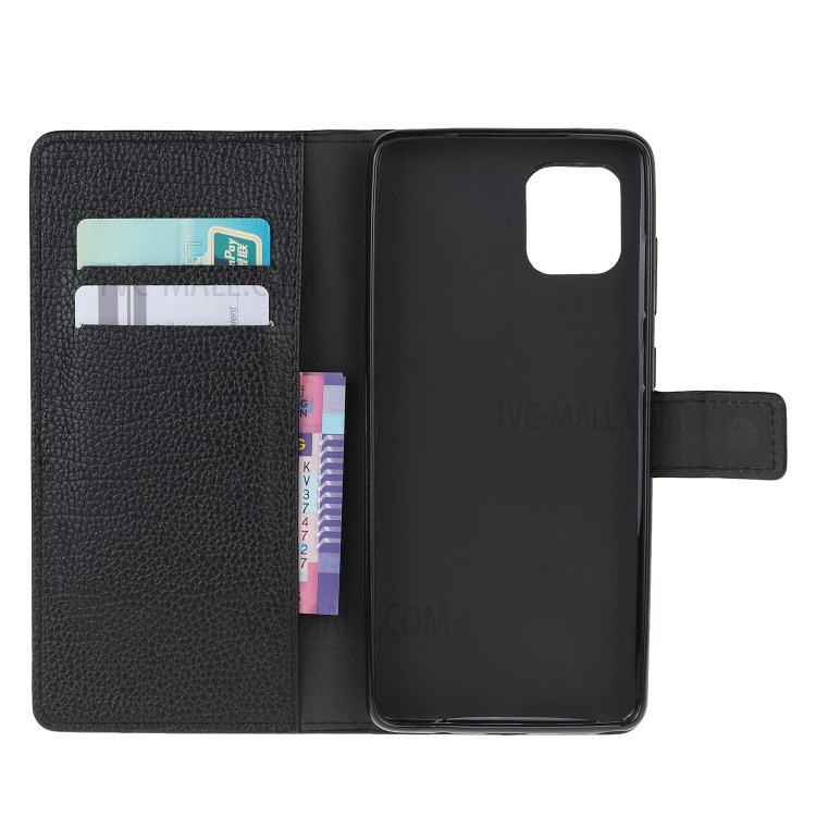 Litchi Skin Wallet Flip Leather Case for Samsung Galaxy A81 / Note 10 Lite / M60s-6