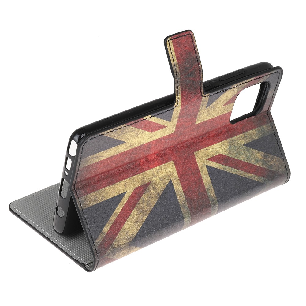 Pattern Printing Wallet Leather Case for Samsung Galaxy A81 / Note 10 Lite / M60s - Retro UK Flag-4