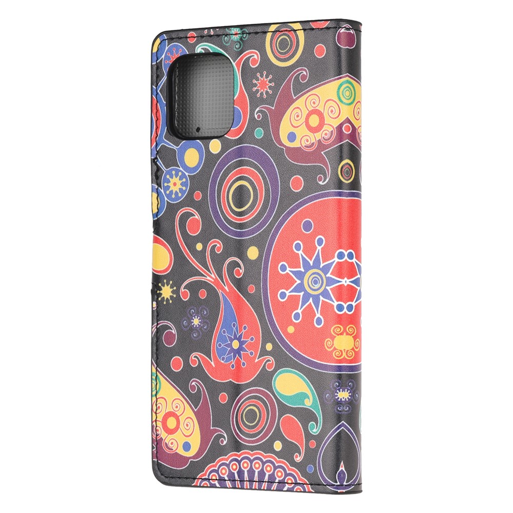 Pattern Printing Wallet Leather Case for Samsung Galaxy A81 / Note 10 Lite / M60s - Paisley Flower-3
