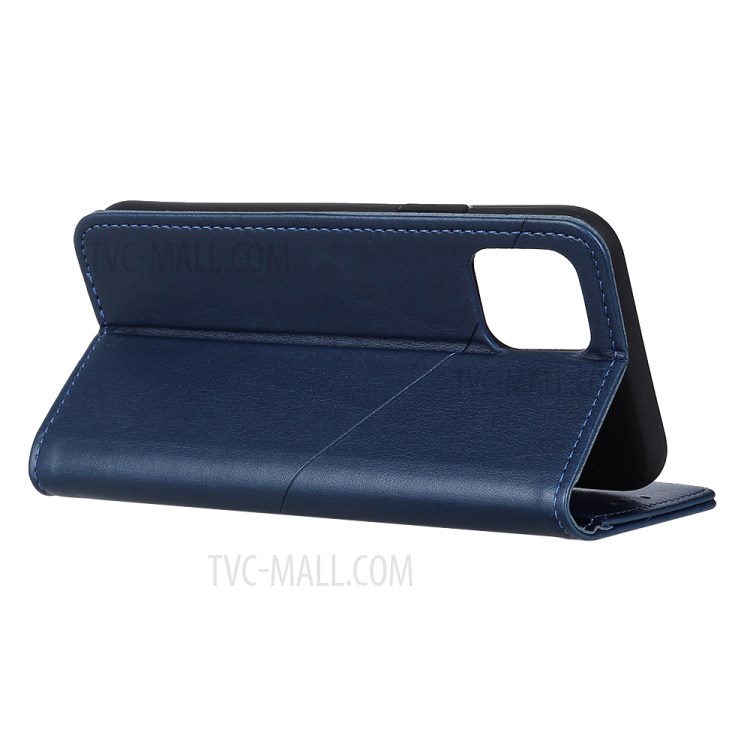 Wallet Leather Stand Case for Samsung Galaxy A91 / S10 Lite - Blue-8