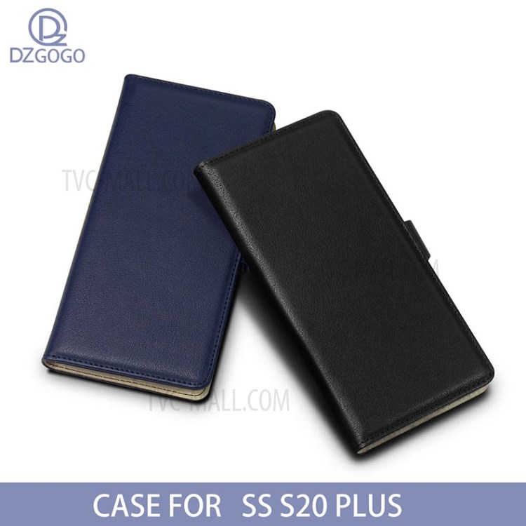 DZGOGO Milo Series Leather Wallet Case for Samsung Galaxy S20 Plus - Black-6