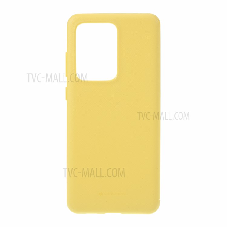 MERCURY GOOSPERY Lux Skin TPU Shell for Samsung Galaxy S20 Ultra - Yellow-1