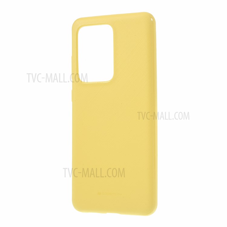 MERCURY GOOSPERY Lux Skin TPU Shell for Samsung Galaxy S20 Ultra - Yellow-2