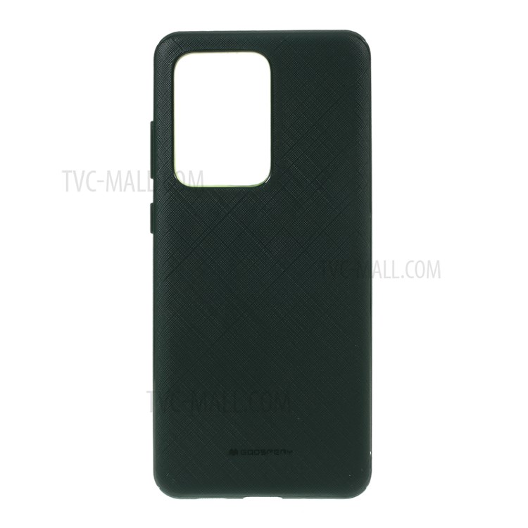 MERCURY GOOSPERY Lux Skin TPU Shell for Samsung Galaxy S20 Ultra - Blackish Green-1