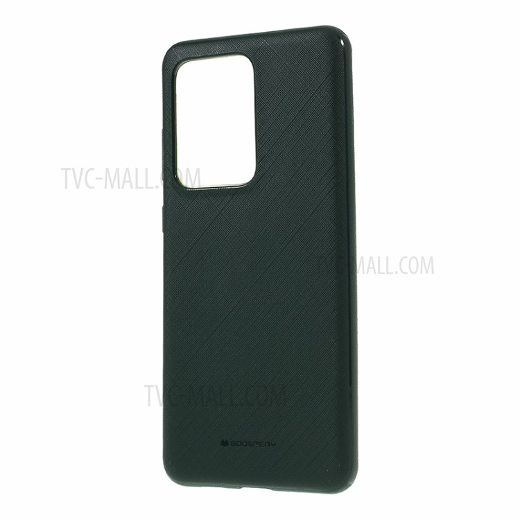 MERCURY GOOSPERY Lux Skin TPU Shell for Samsung Galaxy S20 Ultra - Blackish Green-2