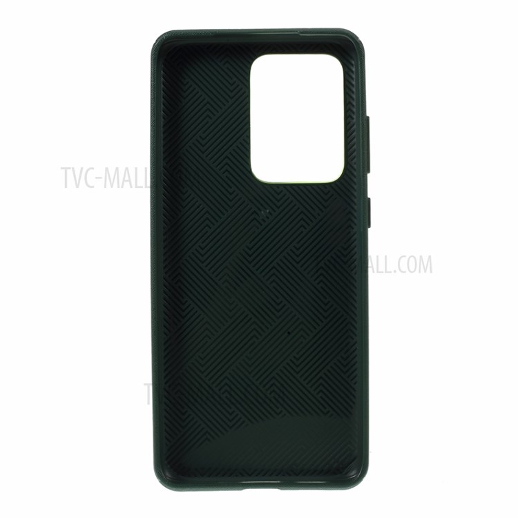 MERCURY GOOSPERY Lux Skin TPU Shell for Samsung Galaxy S20 Ultra - Blackish Green-3