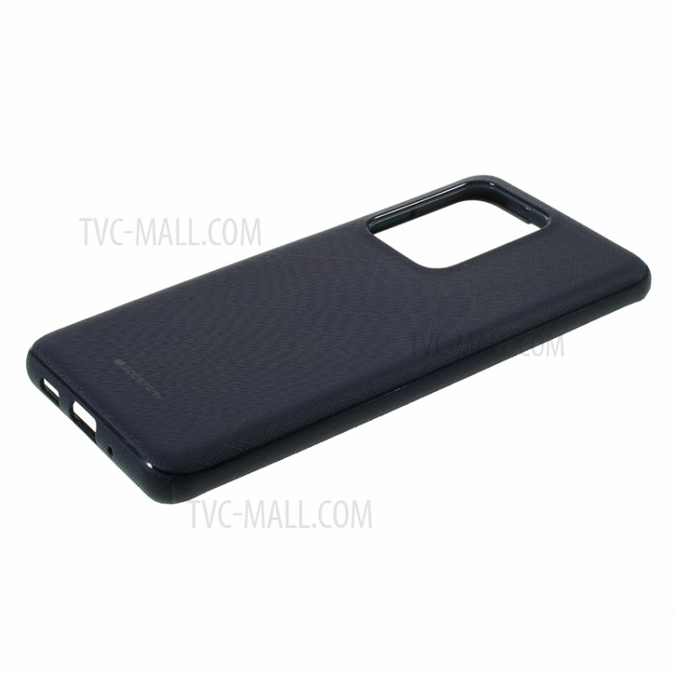MERCURY GOOSPERY Lux Skin TPU Shell for Samsung Galaxy S20 Ultra - Dark Blue-4