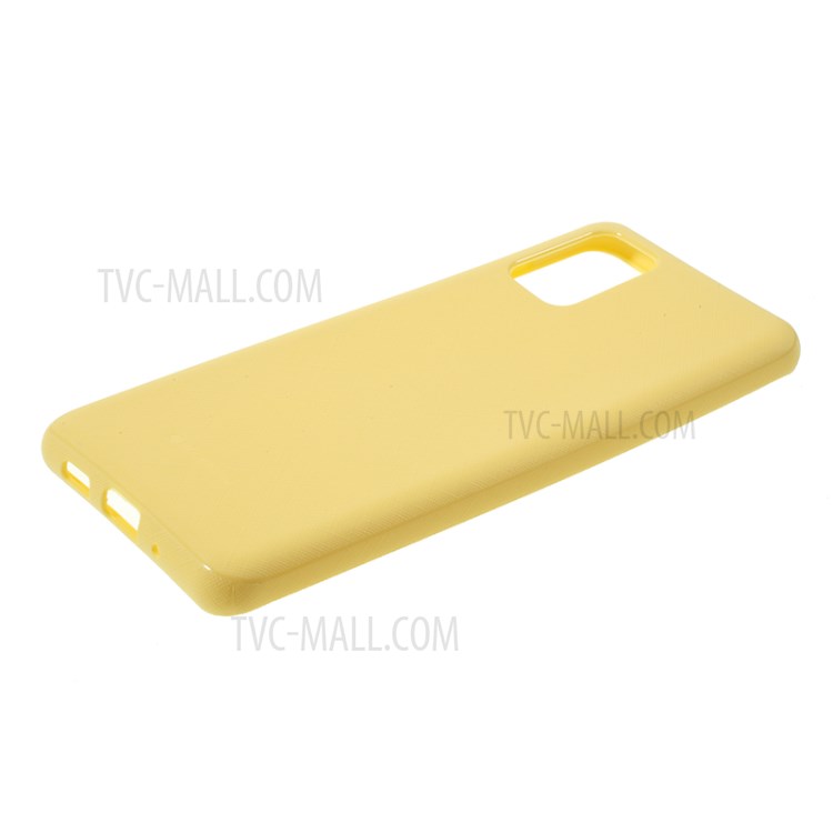 MERCURY GOOSPERY Style Lux Skin TPU Cover for Samsung Galaxy S20 Plus - Yellow-4