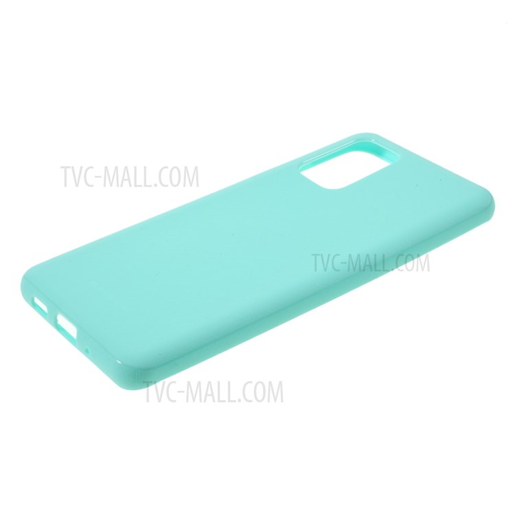 MERCURY GOOSPERY Style Lux Skin TPU Cover for Samsung Galaxy S20 Plus - Cyan-4