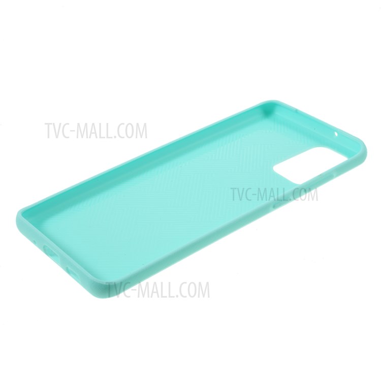 MERCURY GOOSPERY Style Lux Skin TPU Cover for Samsung Galaxy S20 Plus - Cyan-5
