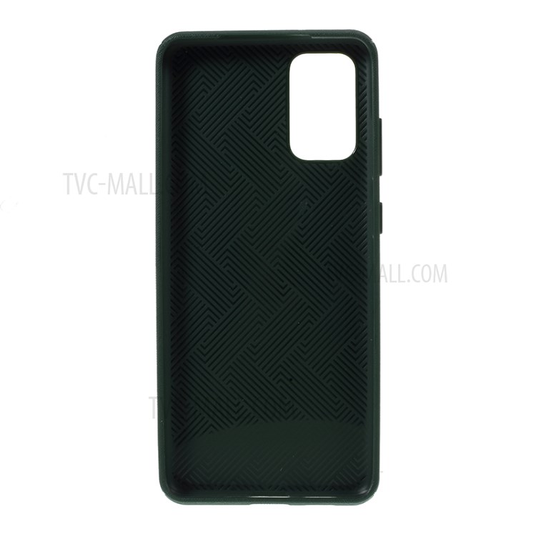 MERCURY GOOSPERY Style Lux Skin TPU Cover for Samsung Galaxy S20 Plus - Blackish Green-3