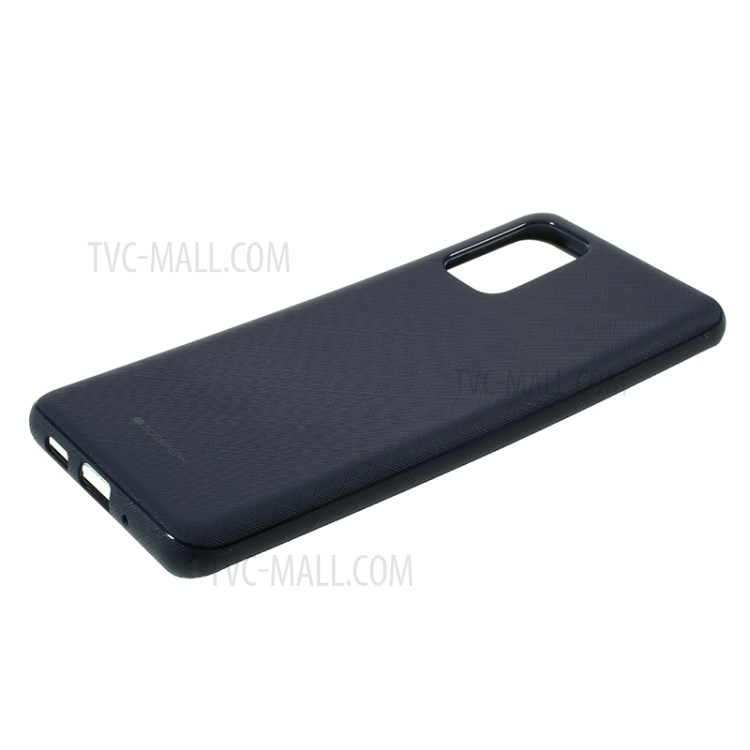 MERCURY GOOSPERY Style Lux Skin TPU Cover for Samsung Galaxy S20 Plus - Dark Blue-4