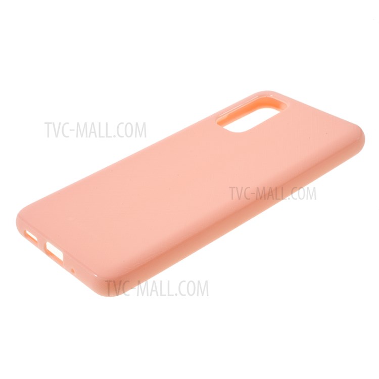 MERCURY GOOSPERY Style Lux Surface Design TPU Case for Samsung Galaxy S20 - Pink-4