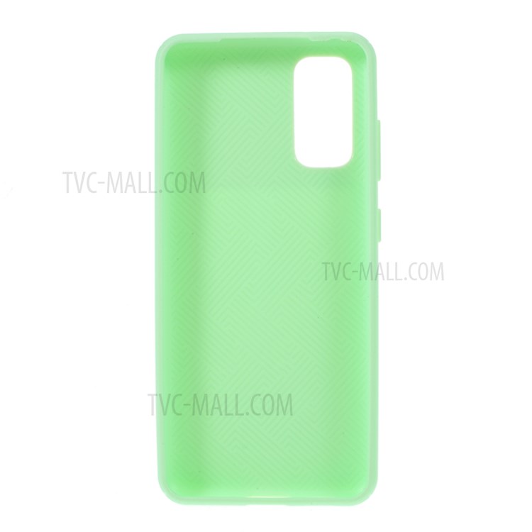 MERCURY GOOSPERY Style Lux Surface Design TPU Case for Samsung Galaxy S20 - Green-3