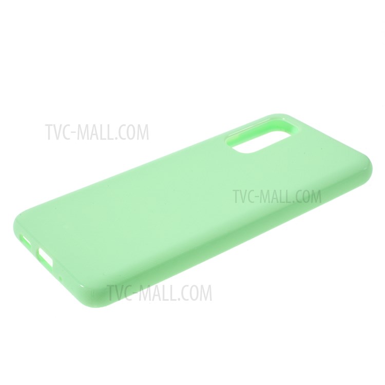 MERCURY GOOSPERY Style Lux Surface Design TPU Case for Samsung Galaxy S20 - Green-4