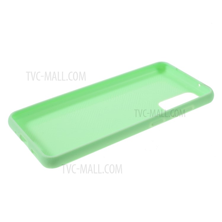 MERCURY GOOSPERY Style Lux Surface Design TPU Case for Samsung Galaxy S20 - Green-5
