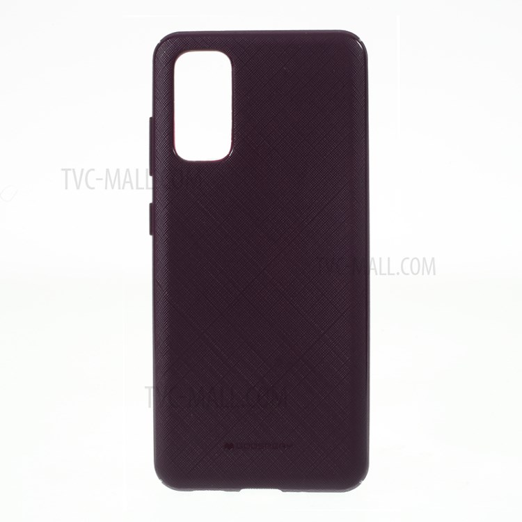 MERCURY GOOSPERY Style Lux Surface Design TPU Case for Samsung Galaxy S20 - Purple-1
