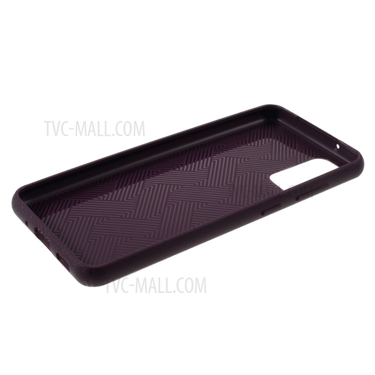 MERCURY GOOSPERY Style Lux Surface Design TPU Case for Samsung Galaxy S20 - Purple-5