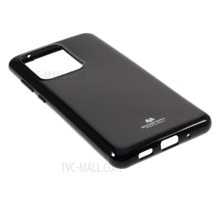 MERCURY GOOSPERY Flash Powder TPU Case Phone Shell for Samsung Galaxy S20 Ultra - Black-5