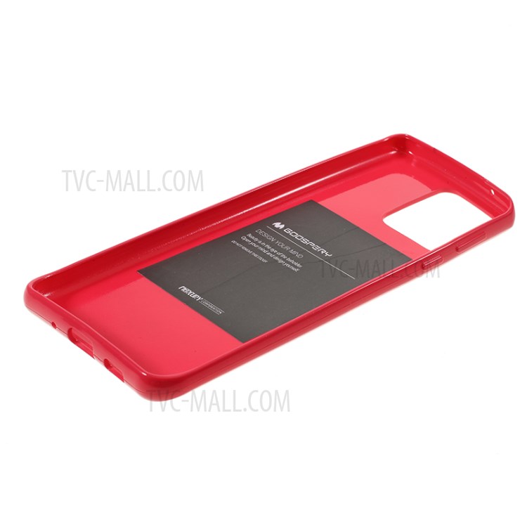 MERCURY GOOSPERY Flash Powder TPU Case Phone Shell for Samsung Galaxy S20 Ultra - Rose-5