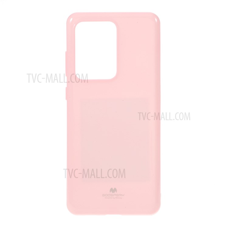 MERCURY GOOSPERY Flash Powder TPU Case Phone Shell for Samsung Galaxy S20 Ultra - Pink-1