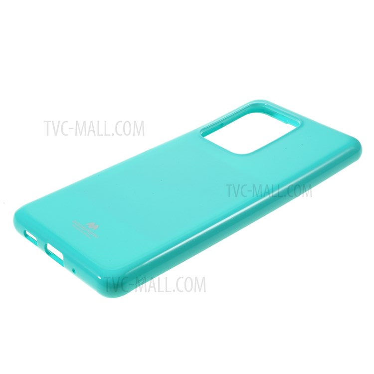 MERCURY GOOSPERY Flash Powder TPU Case Phone Shell for Samsung Galaxy S20 Ultra - Baby Blue-4