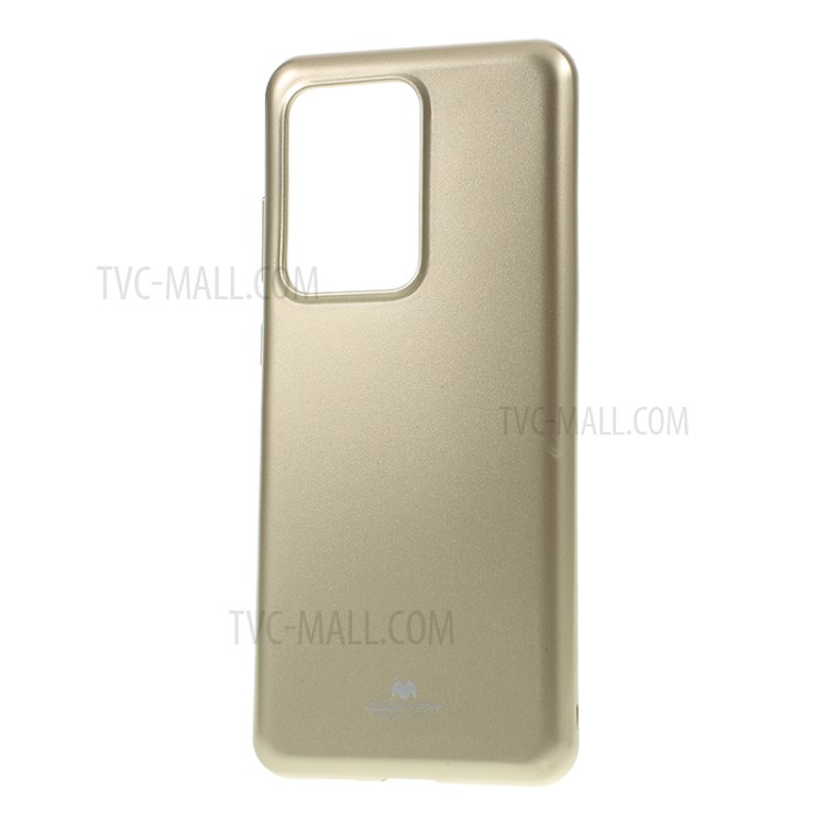 MERCURY GOOSPERY Flash Powder TPU Case Phone Shell for Samsung Galaxy S20 Ultra - Gold-2