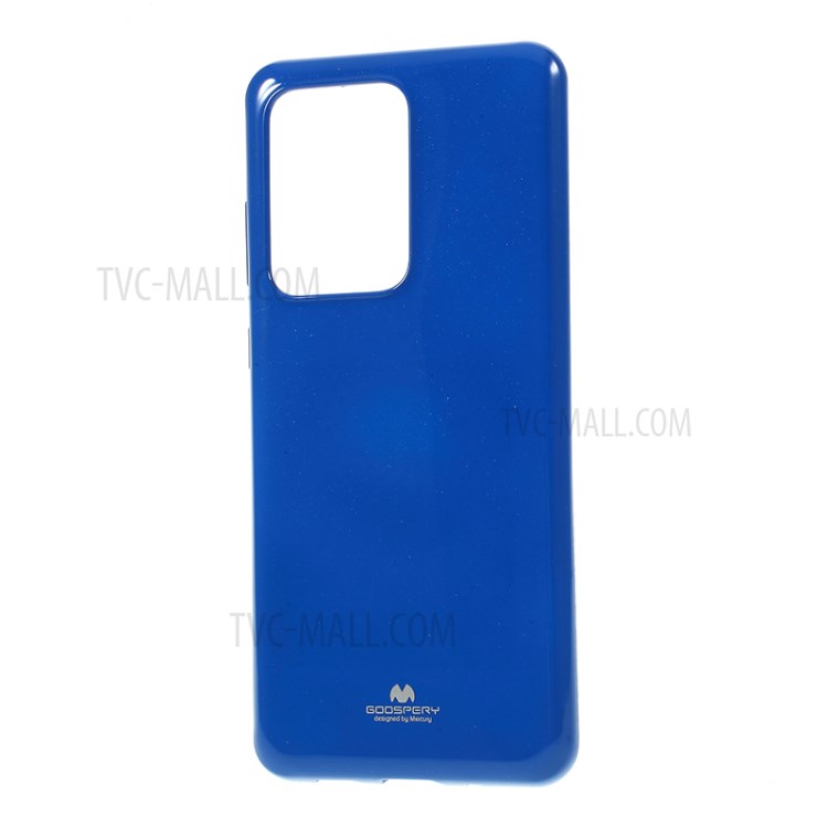 MERCURY GOOSPERY Flash Powder TPU Case Phone Shell for Samsung Galaxy S20 Ultra - Dark Blue-2