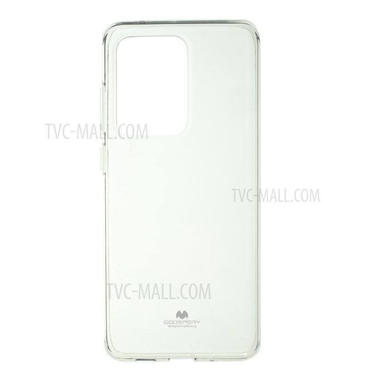 MERCURY GOOSPERY Flash Powder TPU Case Phone Shell for Samsung Galaxy S20 Ultra - Transparent-1