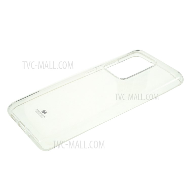 MERCURY GOOSPERY Flash Powder TPU Case Phone Shell for Samsung Galaxy S20 Ultra - Transparent-4