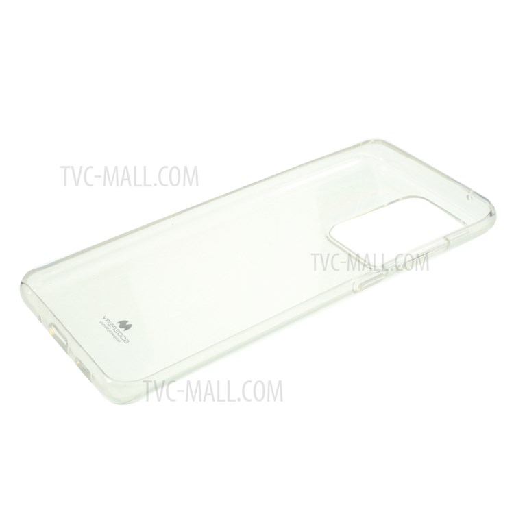 MERCURY GOOSPERY Flash Powder TPU Case Phone Shell for Samsung Galaxy S20 Ultra - Transparent-5
