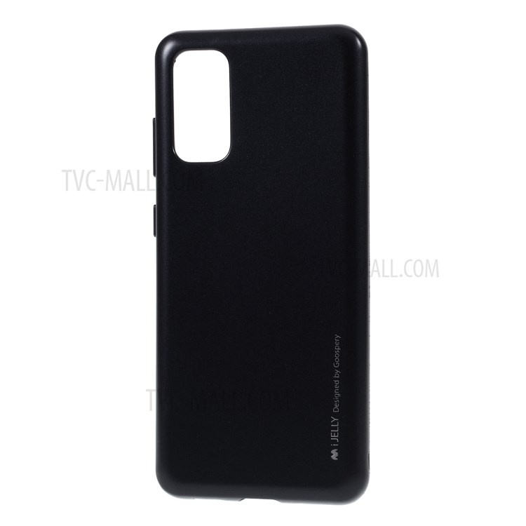 MERCURY GOOSPERY i JELLY TPU Soft Casing Shell for Samsung Galaxy S20 - Black-2